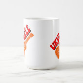 Ukulele Groovy Text Art Koffiemok (Center)