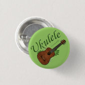 Ukulele-Het is een manier van leven Kleine Button (Voorkant /achterkant)