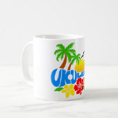 Ukulele Island Logo Koffiemok (Voorkant links)
