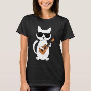 Ukulele Kat Ukulelist Snaarinstrument T-shirt