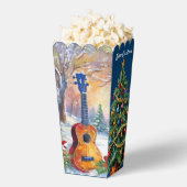 Ukulele Kerstboom Popcorn Bedankdoosjes (Popped)