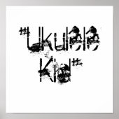 "Ukulele Kind" Poster (Voorkant)