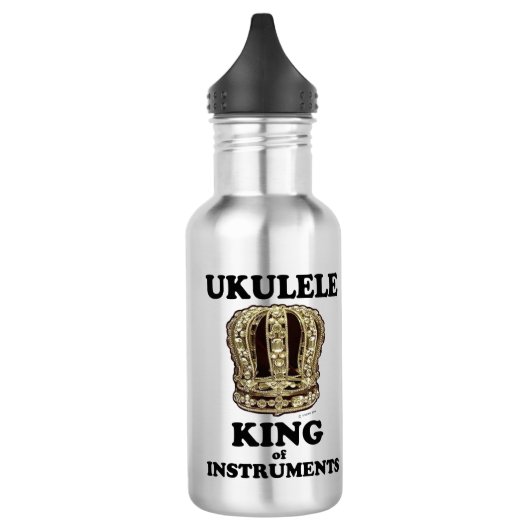 Ukulele King of Instruments Waterfles (Links)