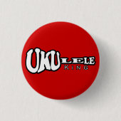 Ukulele King Small Button (Voorkant)