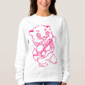 Ukulele Kitten Sweatshirt (Voorkant)