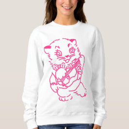 Ukulele Kitten Sweatshirt
