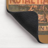  Ukulele Label Mousepad Muismat (Hoek)