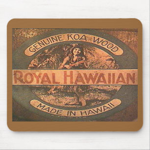  Ukulele Label Mousepad Muismat