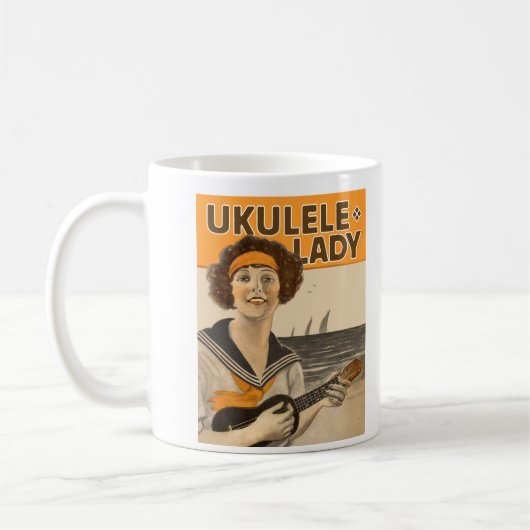 Ukulele Lady #2 Mok (Links)