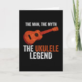 Ukulele Legend Kaart (Voorkant)