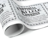 Ukulele Licentie Cadeaupapier (Rol Hoek)