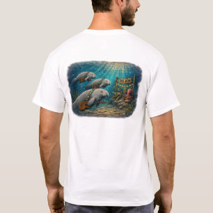 Ukulele Life™ - 3 Lamantijnen Underwater Uke Jam T-shirt