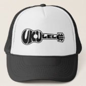 Ukulele Logo Trucker Pet (Voorkant)