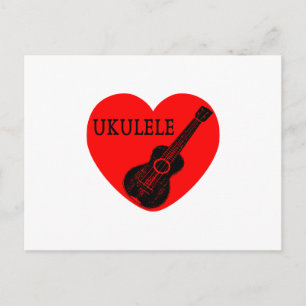 Ukulele Love Briefkaart