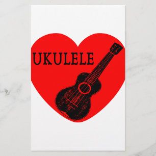 Ukulele Love Briefpapier