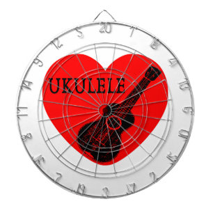 Ukulele Love Dartbord