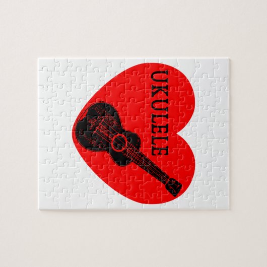 Ukulele Love Legpuzzel (Horizontaal)