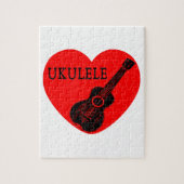 Ukulele Love Legpuzzel (Verticaal)