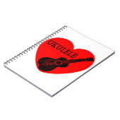Ukulele Love Notitieboek (Linkerzijde)