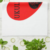 Ukulele Love Theedoek (Gevouwen)