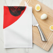 Ukulele Love Theedoek (Quarter Fold)