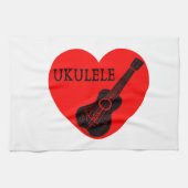 Ukulele Love Theedoek (Horizontaal)