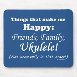 Ukulele maakt me gelukkig muismat