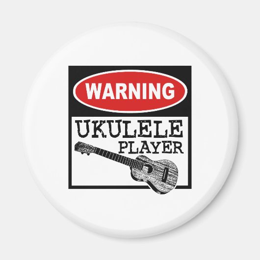 Ukulele Magneet (Voorkant)