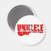 Ukulele Magneet (Voorkant / Achterkant)