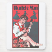 Ukulele Man Mousepad Muismat (Voorkant)