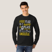Ukulele Mannen Vrouwen Kinder Voor Uke Ukulele Spe T-shirt (Voorkant volledig)