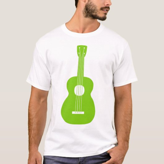 Ukulele - Martian Green T-shirt (Voorkant)