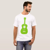Ukulele - Martian Green T-shirt (Voorkant volledig)