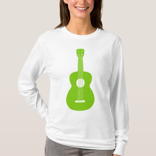 Ukulele - Martian Green T-shirt (Voorkant)