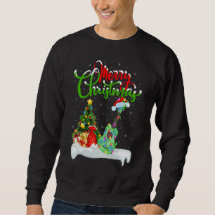 Ukulele Muziek Kerst Decoraties Kerstman Ukulele Trui