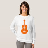 Ukulele - Oranje T-shirt (Voorkant volledig)