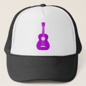 Ukulele - Paars Trucker Pet (Voorkant)