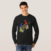 Ukulele Parrot T-shirt (Voorkant volledig)