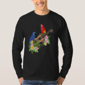 Ukulele Parrot T-shirt (Voorkant)
