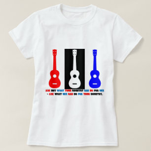 Ukulele Patriotisme T-shirt