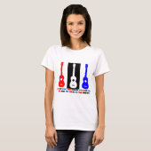 Ukulele Patriotisme T-shirt (Voorkant volledig)