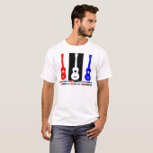 Ukulele Patriotisme T-shirt (Voorkant volledig)