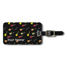 Ukulele Pattern Aangepaste naam Musical