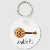 Ukulele Pie Sleutelhanger (Voorkant)