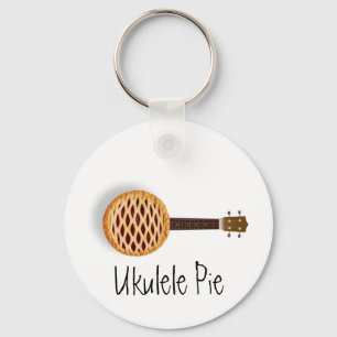 Ukulele Pie Sleutelhanger