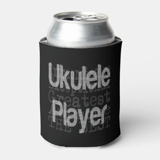 Ukulele Player Extraordinaire Blikjeskoeler (Blikje Voorkant)