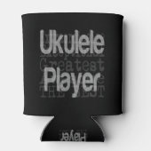 Ukulele Player Extraordinaire Blikjeskoeler (Achterkant)