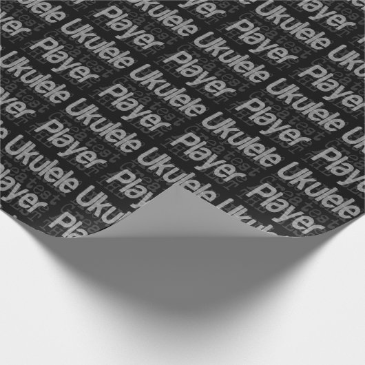 Ukulele Player Extraordinaire Cadeaupapier (Hoek)