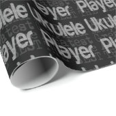 Ukulele Player Extraordinaire Cadeaupapier (Rol Hoek)