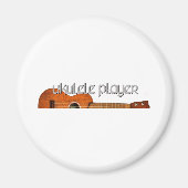 Ukulele Player Magazine Logo Magneet (Voorkant)